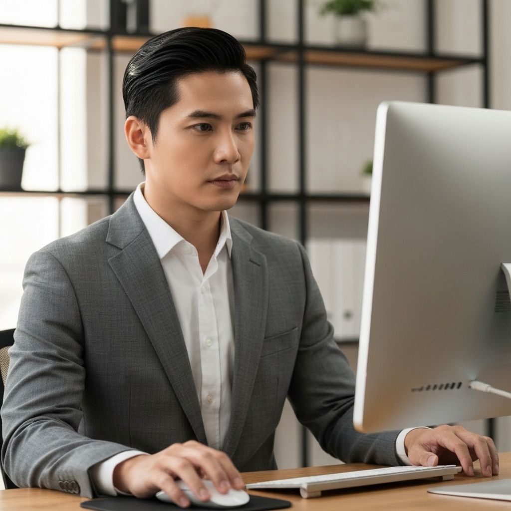 Remote professional on video call